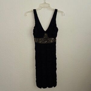 Elegant Black Sleeveless Dress